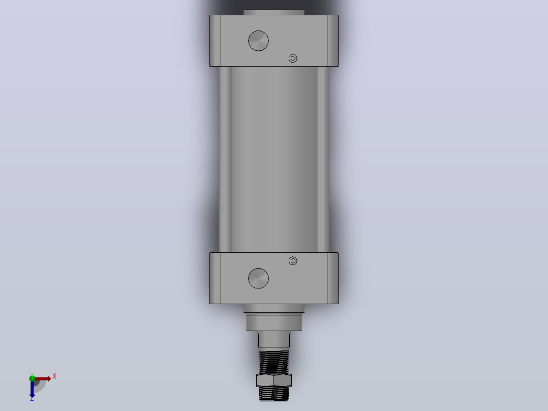 标准型气缸HMB系列[HMDBB80-100-Y7NWS]俯视图