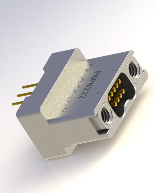 J63A系列微型螺纹紧固垂直安装PCB连接器，插座缩略图
