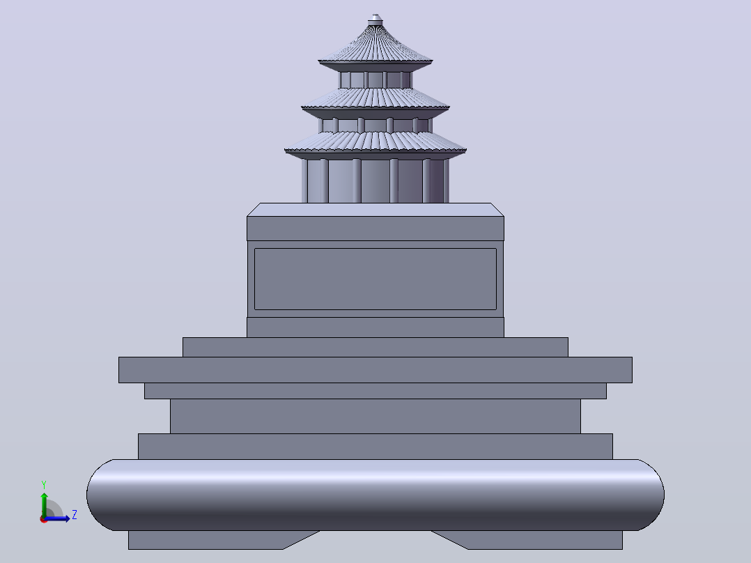 中国古建筑-2010版左视图