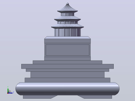 中国古建筑-2010版左视缩略图