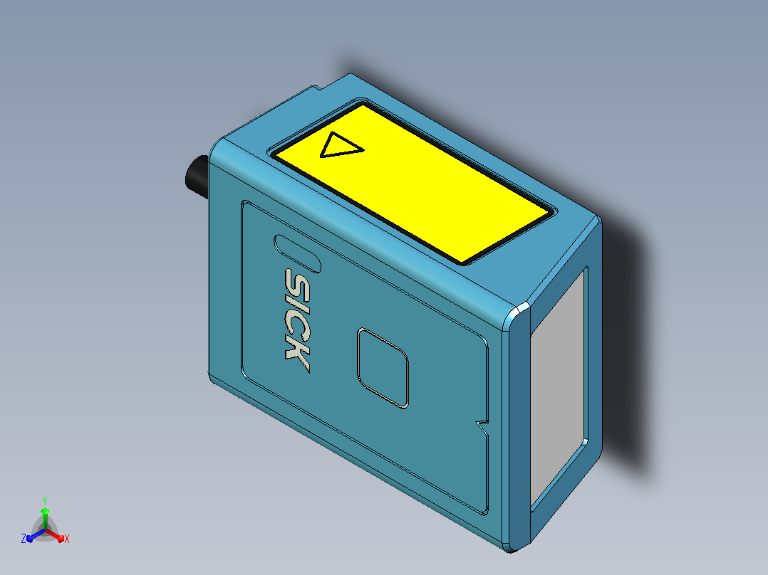CLV503条码扫描器主视图