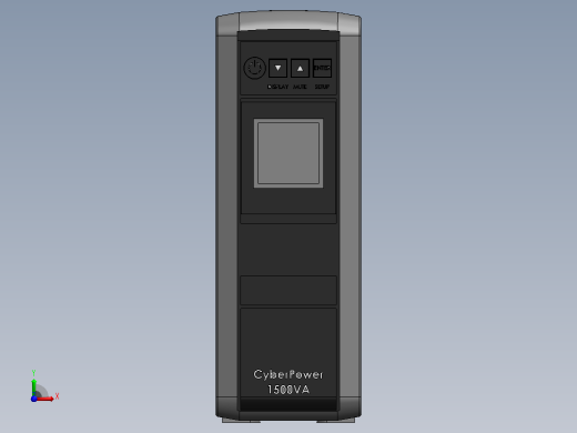 储能设备 储能柜Ups 1500va 1000w --sw前视缩略图