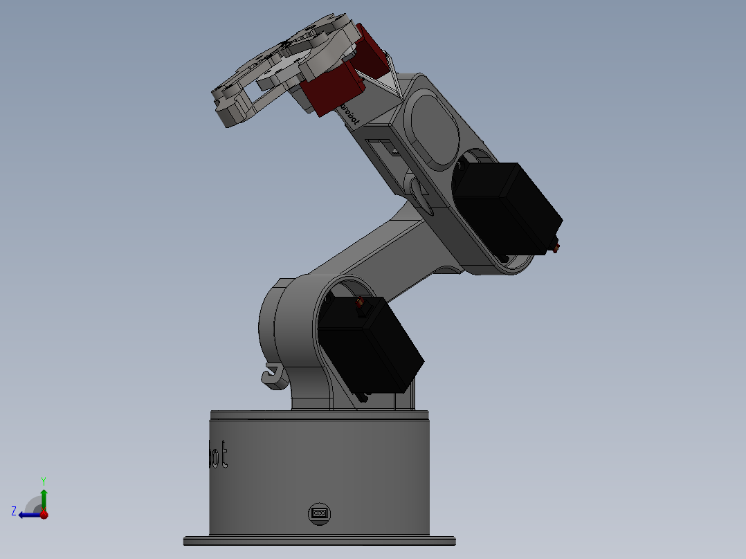 robotic arm 163右视图