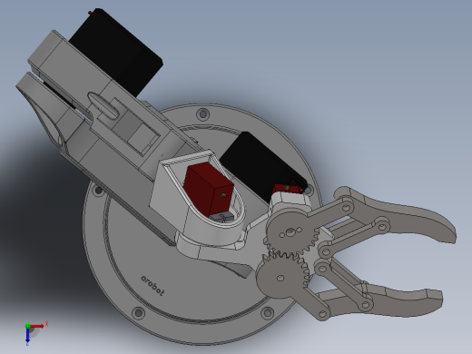 robotic arm 163俯视缩略图