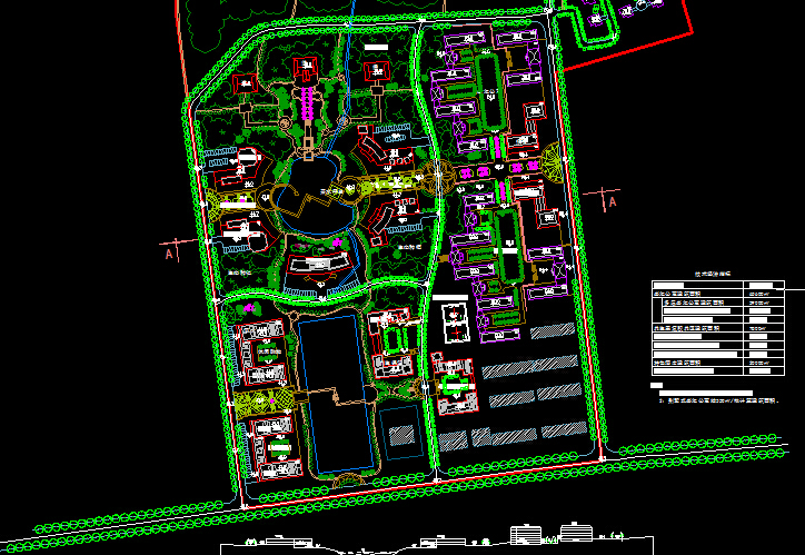 农家乐等18套生态农业观光度假区景观规划设计平面图纸CAD图纸