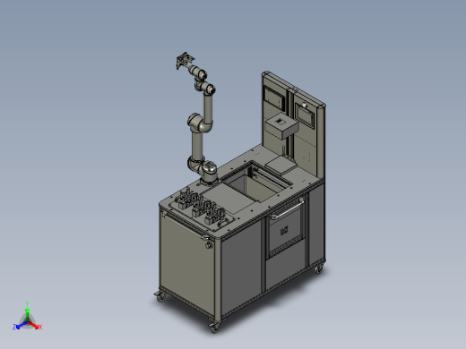 带机械手的检验设备