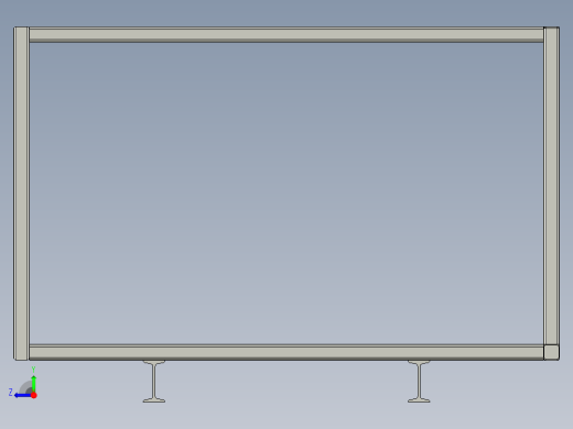 solidworks 焊接件图纸右视缩略图
