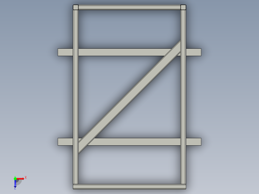 solidworks 焊接件图纸俯视缩略图