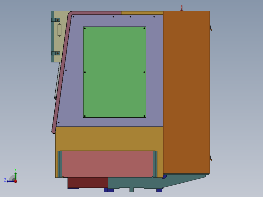 TC400精密斜床身数控车床右视缩略图