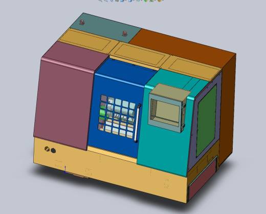 TC400精密斜床身数控车床缩略图