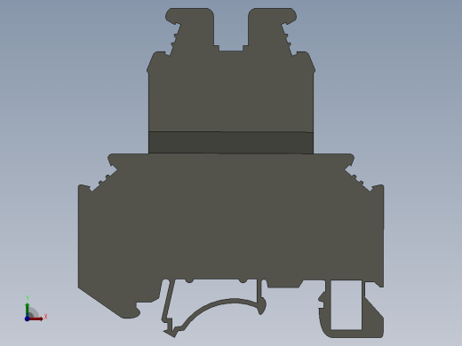 双层接线端子前视缩略图