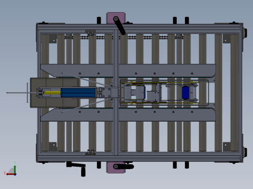 ZDH-BAOZ-009 封箱机（成熟产品）3D模型后视缩略图