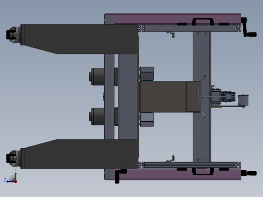 ZDH-BAOZ-009 封箱机（成熟产品）3D模型右视缩略图