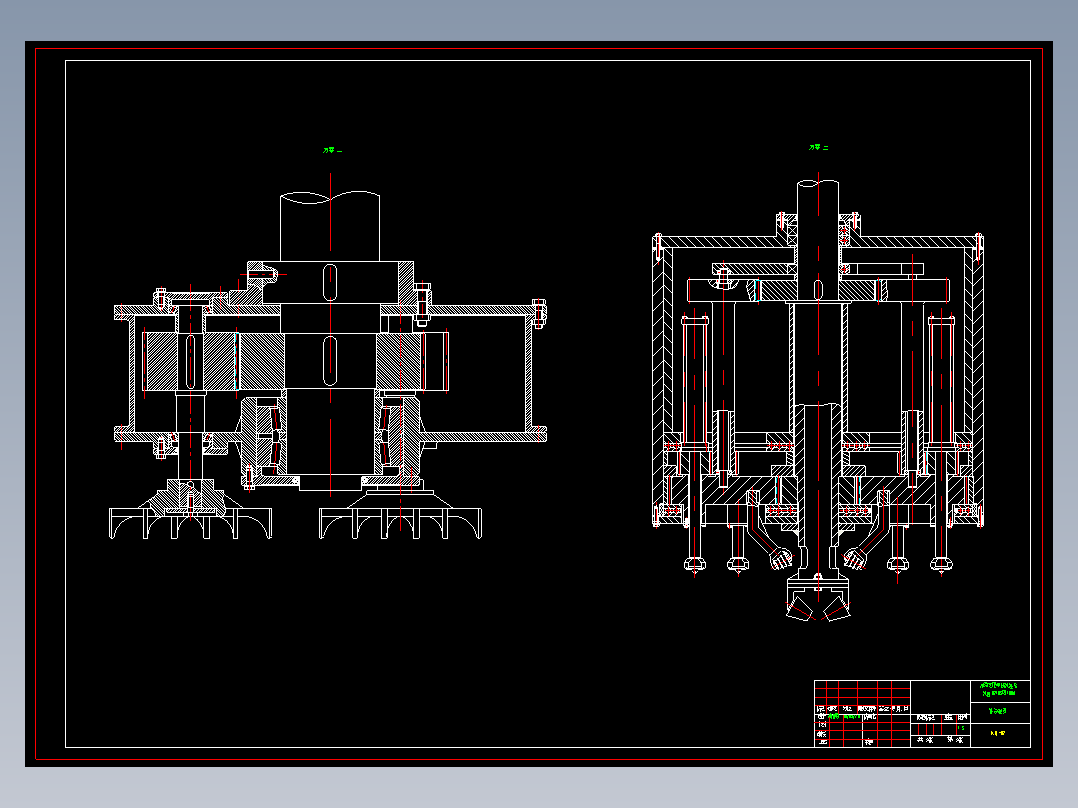回旋冲击钻钻具星型运动结构设计