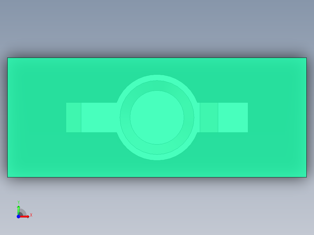 LED_Rectangular_Green3_2x5x7mm前视图
