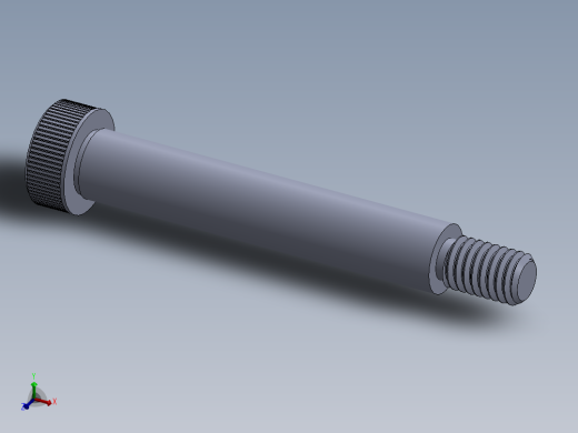 内六角螺螺栓-SB 0.375-16 x 2.75.SLDPRT
