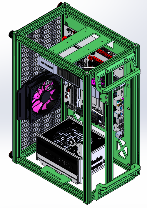 铝型材电脑机箱