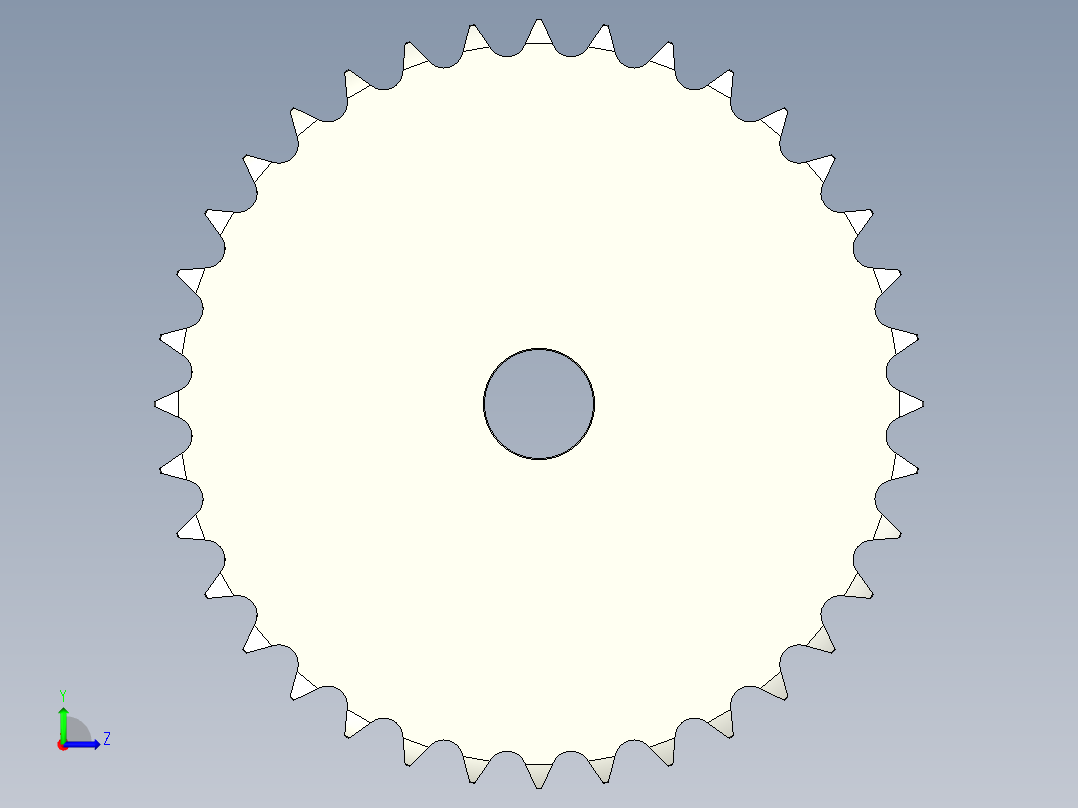 链轮-Sprocket_36-45-7--__2_.stp左视图