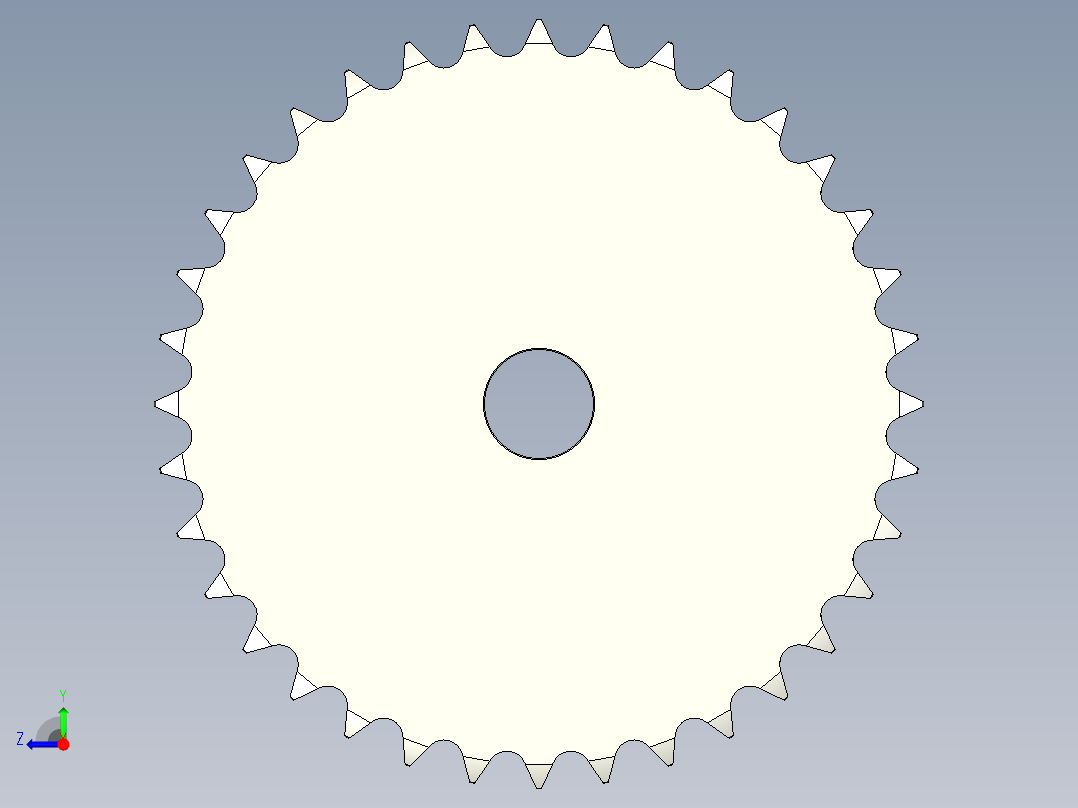 链轮-Sprocket_36-45-7--__2_.stp右视图