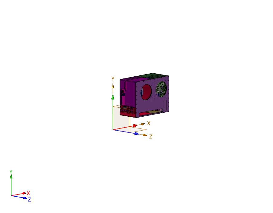 3D打印外壳迷你小电脑整机