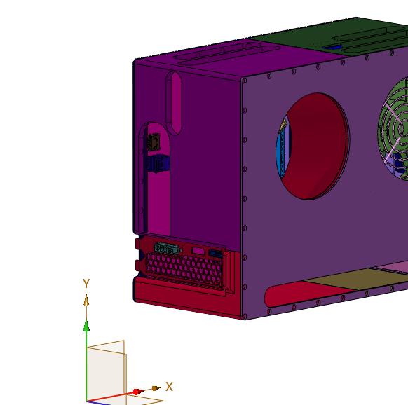 3D打印外壳迷你小电脑整机