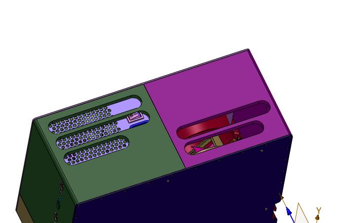 3D打印外壳迷你小电脑整机