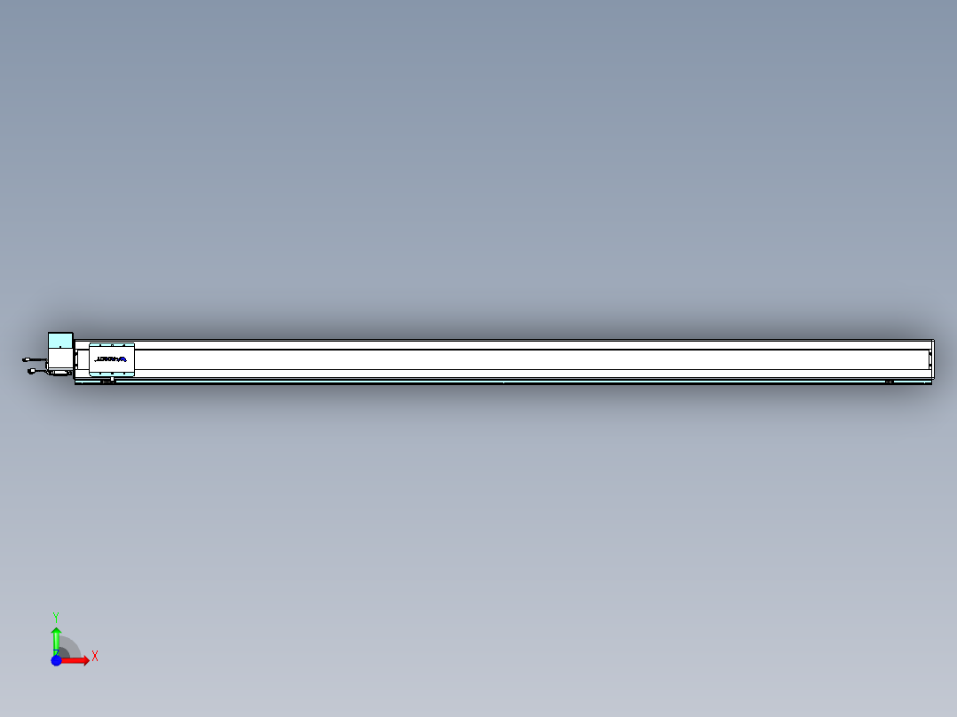 威洛博VBC同步带传动一无尘环境VBC14-L45-S2750-BRD-ZP75-C3前视图