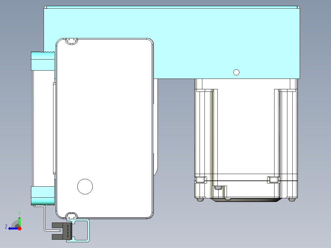 威洛博VBC同步带传动一无尘环境VBC14-L45-S2750-BRD-ZP75-C3右视图