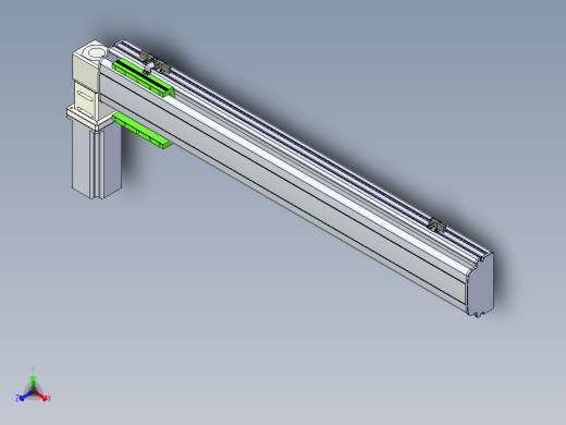 同步带滑台-半封闭B13-L90-S750-L-Z86-D3