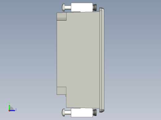 基恩士VT3-Q5T_S_M_kc图纸模型左视缩略图