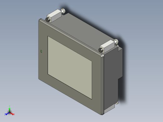 基恩士VT3-Q5T_S_M_kc图纸模型正等轴测缩略图