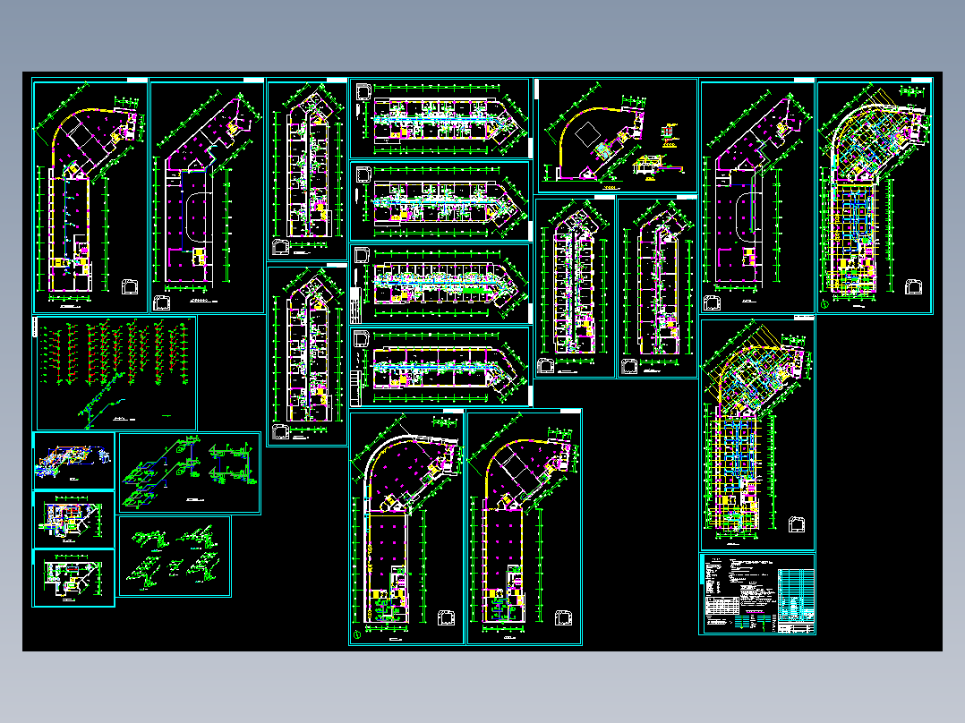 住宅楼综合楼空调设计图