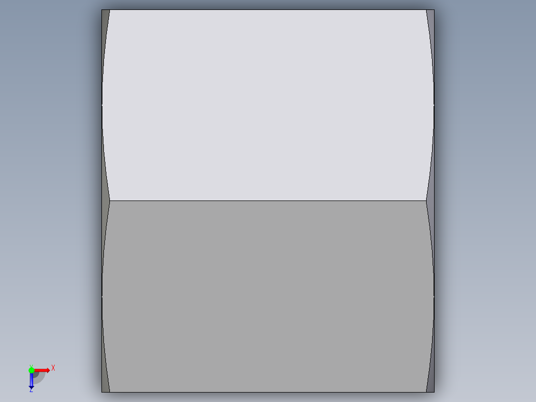 卡套式工业通用硬管接头EO_Nut_EO_24__Cone_end_M08SCFX俯视图