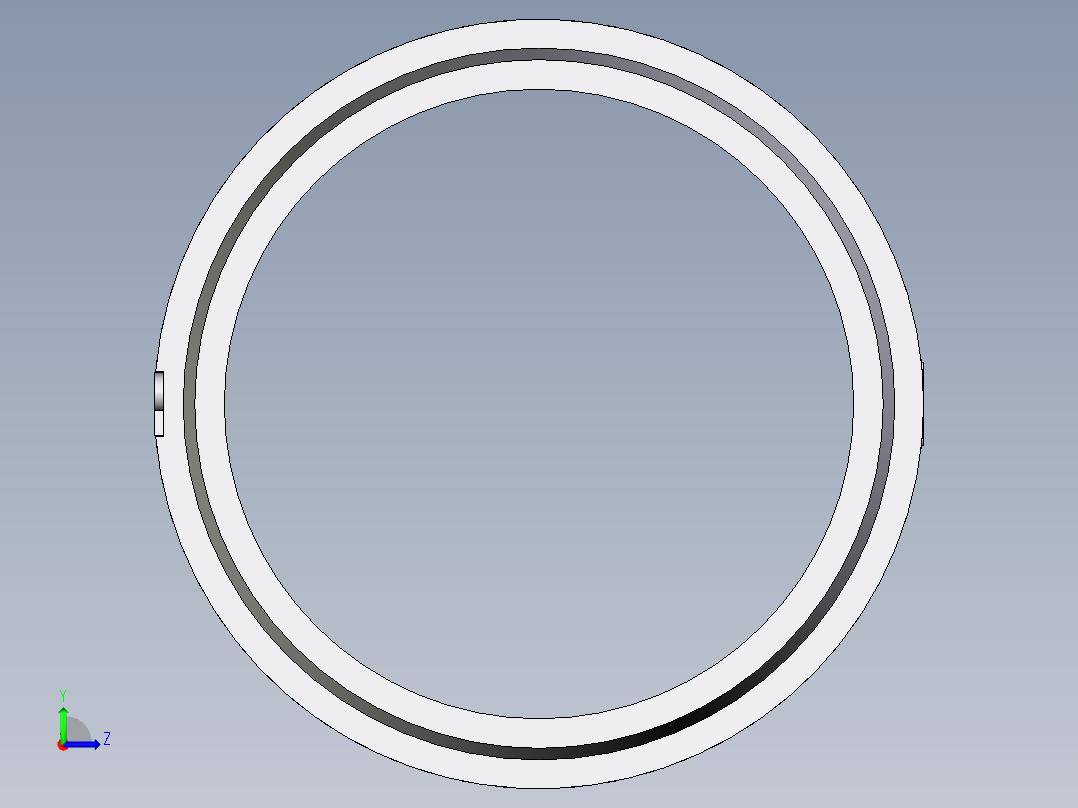 卡套式工业通用硬管接头EO_Progressive_ring_DPR18L71X左视图