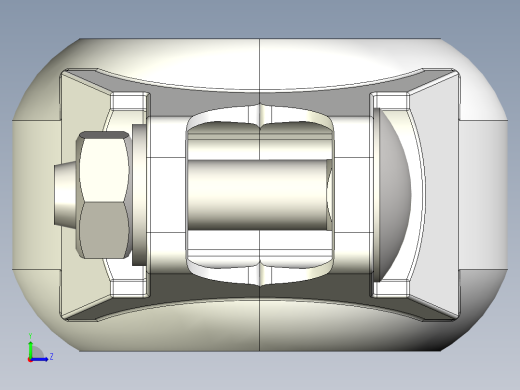 管道接头1 1-2英寸（DN40）左视缩略图