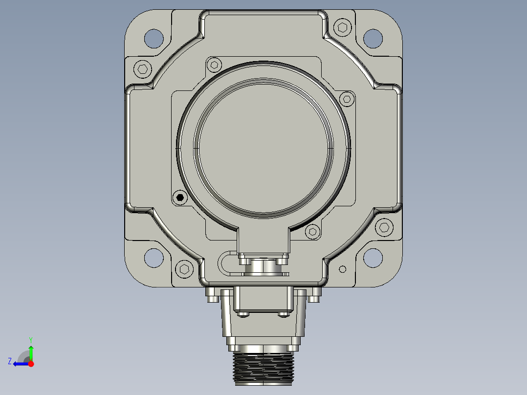 电机MS6G-130CN15EZ2-42P3右视图