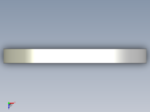 華司 5501-3D多系列多零件图纸模型俯视缩略图