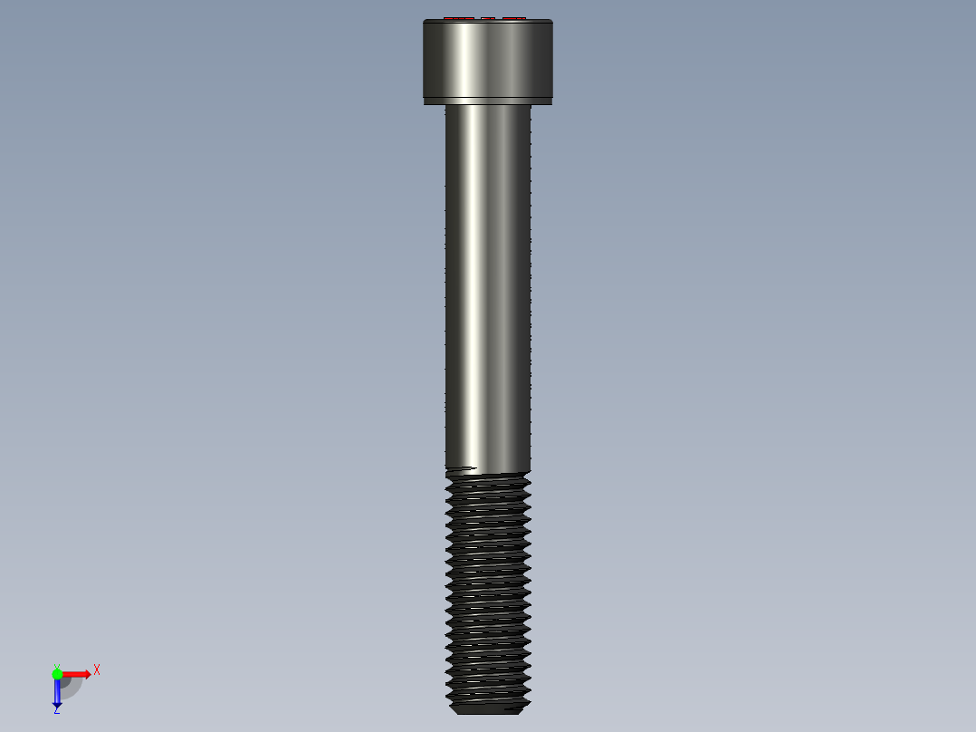 内六角螺丝-M14俯视图