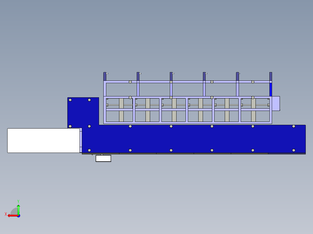 B2003983-全自动激光管切割机后视图
