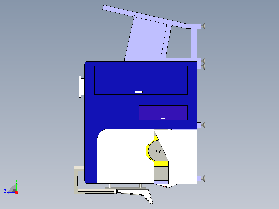 B2003983-全自动激光管切割机右视图
