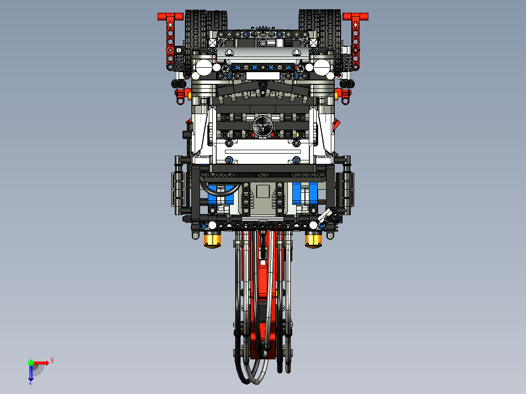 A2004932-乐高_技术_梅赛德斯-奔驰_Arocs 卡车俯视图
