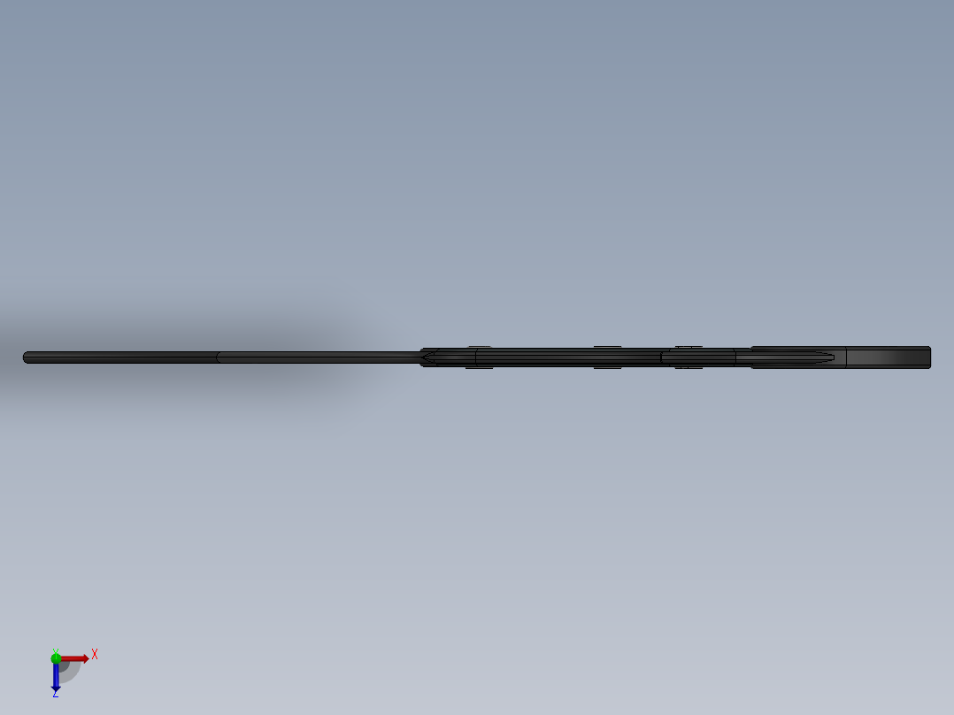 爪子刀、刀(4)俯视图