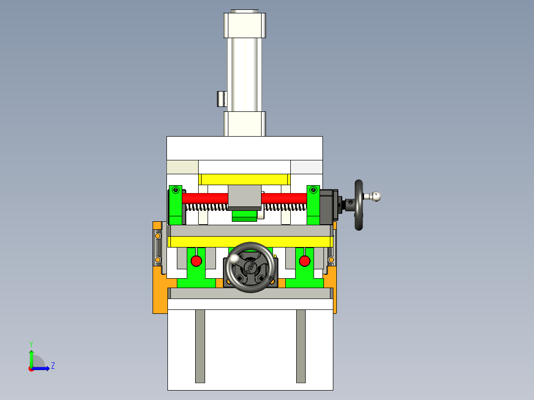 B2004741-标记夹具左视图