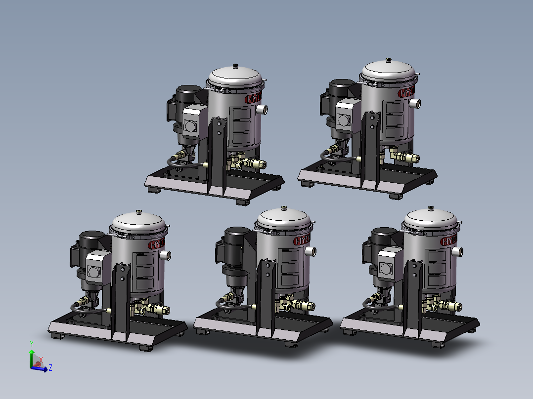 5款HYDAC-小型液压站模型