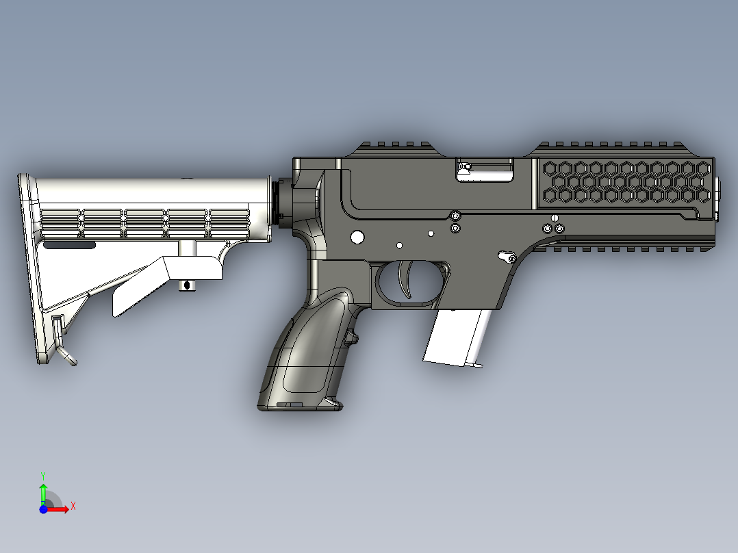 3011 卡宾枪 - .45 ACP by O-Town前视图