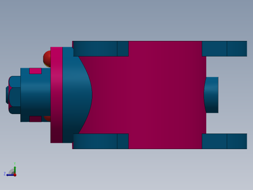 蝶阀右视缩略图