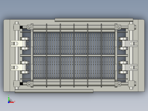 一出二322212V32模具夹前视缩略图
