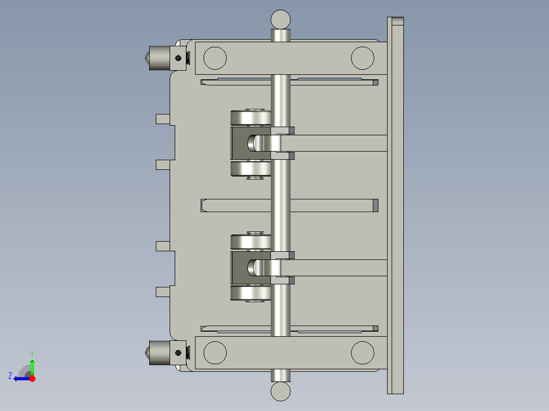一出二322212V32模具夹右视图
