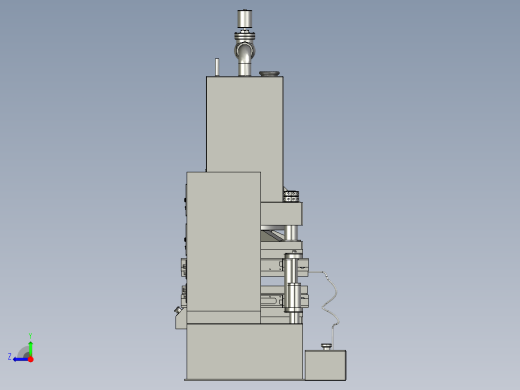 一种聚苯乙烯泡沫板生产用板材成型机右视缩略图