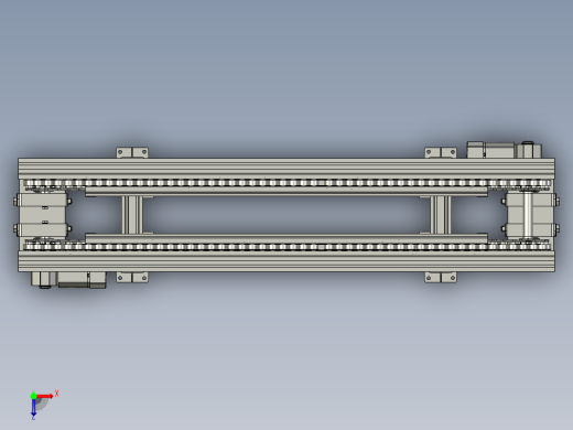 德恩普-倍速链输送机2M俯视缩略图